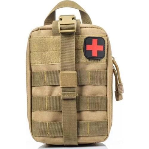 Hunting Survival First Aid Kit Molle Tactical Waist Pack Outdoor Emergency Camping First Aid Kit Medical Kit Belt Backpack