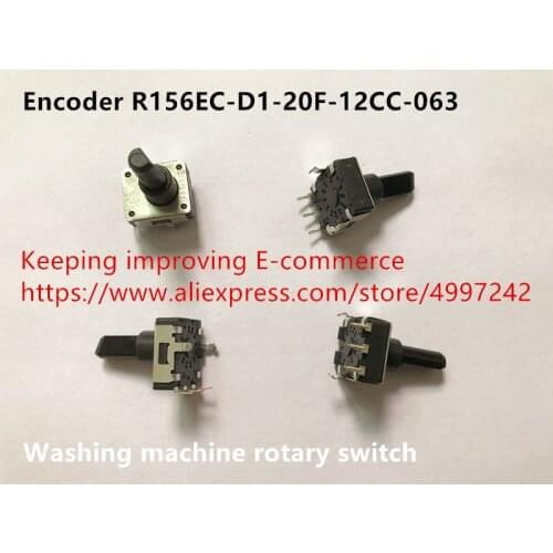 Original new 100% encoder R156EC-D1-20F-12CC-063 washing machine rotary switch