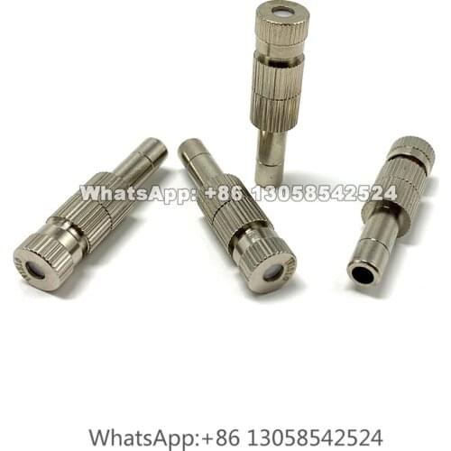 Low Pressure Anti-drip Spray Nozzle with Filter for Garden Irrigation, Slip Lock Quick Connect Fog Misting Nozzle