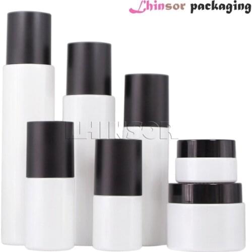 5pcs/Lot 20ml 30ml 60ml 100ml 120ml 5g 10g 20g 30g 50g Empty Spray Lotion Bottles Cream Jars Cosmetic Packaging Containers
