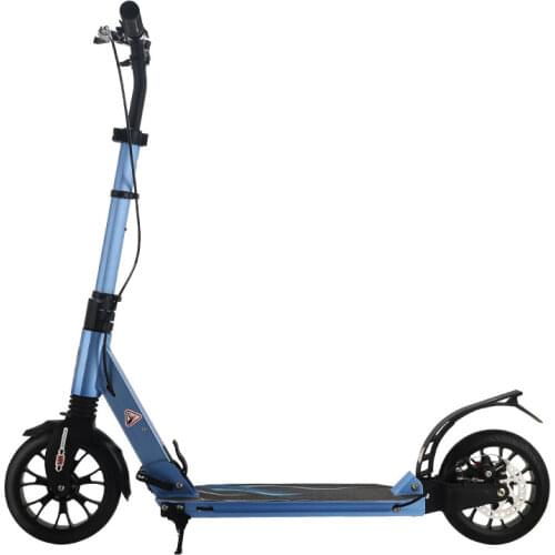 Children over 8 years old, two-wheeled folding single-pedal campus youth Kick Scooter