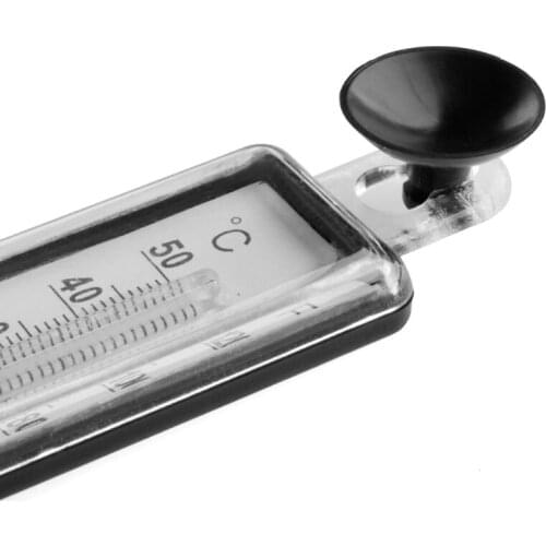 Aquarium Fish Tank Thermometer Glass Meter Water Temperature Gauge Suction Cup