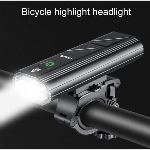 Powerful Bicycle Light L2/T6 USB Rechargeable 5200mAh Bike Light Waterproof LED Headlight Power Bank Bike Accessories