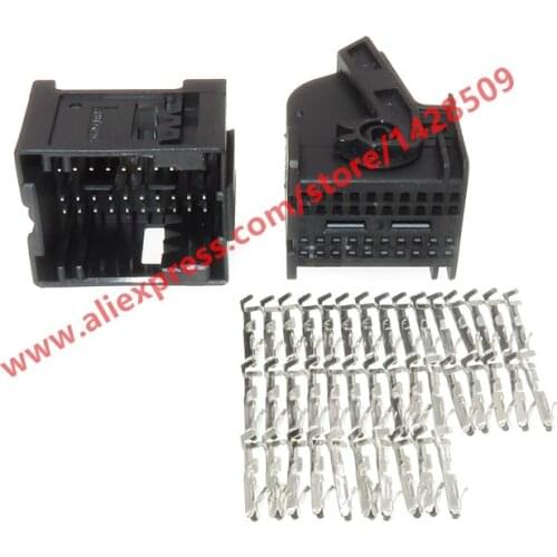 10 Sets 40 Pin Female Male Automotive Electrical Cable Plug Car Wiring Harness Connectors 967286-1