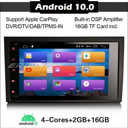 3028 Android 10.0 Car Stereo for Audi A4 S4 RS4 RNS-E Seat Exeo DAB+ Carplay DSP 4 core 4G WIFI Sat Nav Autoradio car radio