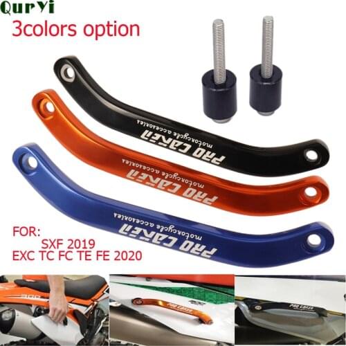CNC Rear passenger grab rail Handle for SX SX-F EXC XC-W XC-F EXC-F 125 200 250 300 350 450 500 motocross dirt bike parts