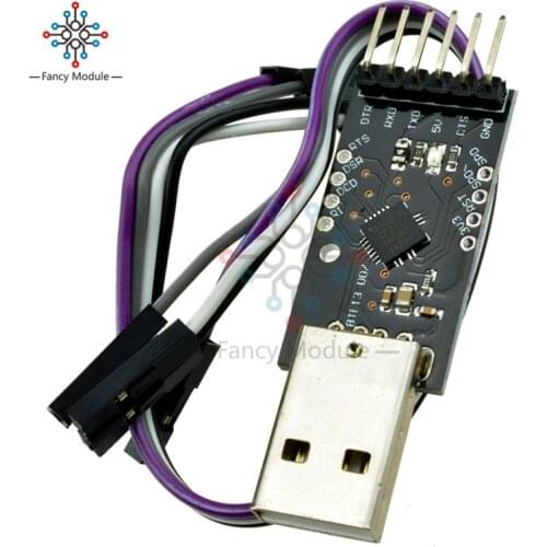 CP2102 USB 2.0 To TTL UART Module For Arduino 6Pin Serial Converter STC Replace FT232 Module Dupont Cables