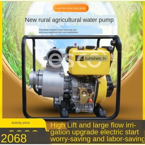 Diesel pump pump high lift 2 / 3 "4" self priming gasoline pump for agricultural irrigation