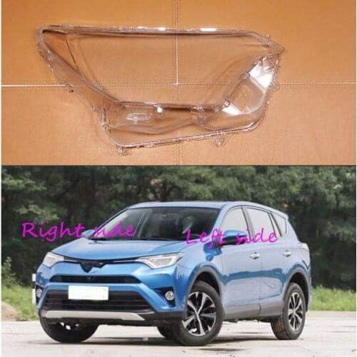 For Toyota Rav4 2016 2017 2018 Car Headlight cover Headlamp Lens Auto Shell Cover
