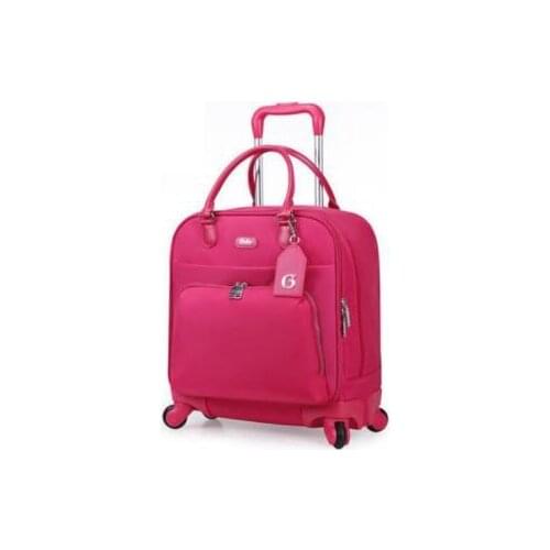Travel suitcase women carry on hand luggage bag rolling luggage bag Travel Trolley bag cabin travel bag with wheels wheeled bag