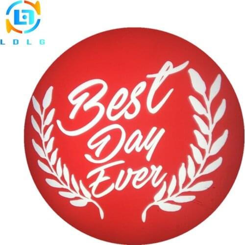 Hot Selling CE an RoHS Certified High Definition Glass Gobo for Projector Great Quality Professional One Color Custom Glass Gobo