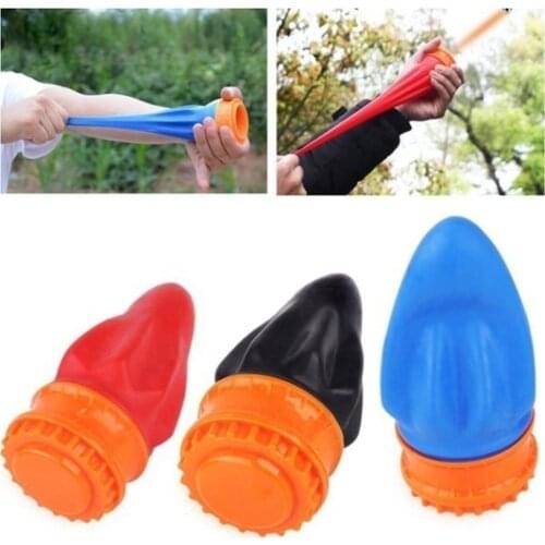 Outdoor Slingshot Pocket guns Toy Soft Elastic Latex Sleeves Pocket Shot Game Shooting Target for Outdoor Door Toy Guns for boy