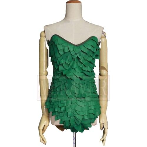 Superhero Poison Ivy Pamela Lillian Isley Cosplay Costume Halloween Christmas Custom Made Any Size
