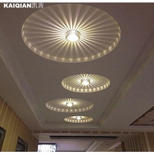 Creative LED corridor porch lamp ceiling lamps downlight spotlights for home SD135