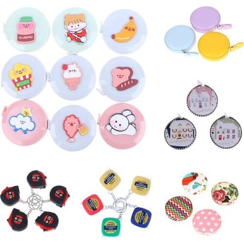Soft Measuring Tape For Body Measuring Weight Loss Medical Children Height Rulers Centimeter Inch Roll Tape Measures Retractable