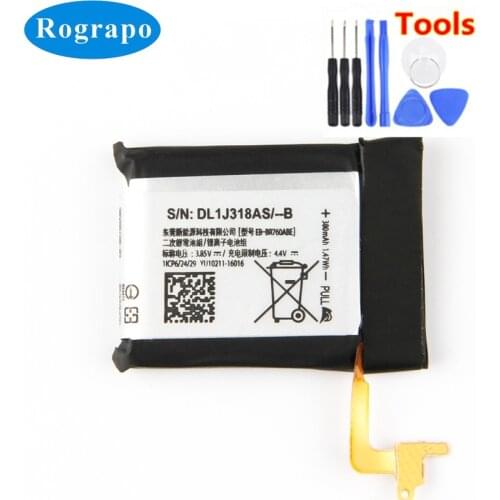 New Full 380mAh EB-BR760ABE Replacement Battery For Samsung Gear 3 frontier / Gear S3 classic SM-R760 SM-R765 SM-R765S SM-R770