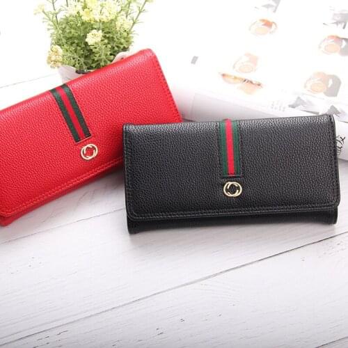 New Style Wallet Womens Fashion PU Leather Luxury Wallet Hipster Long Purse for Women Business Card Holder High Quality Wallet