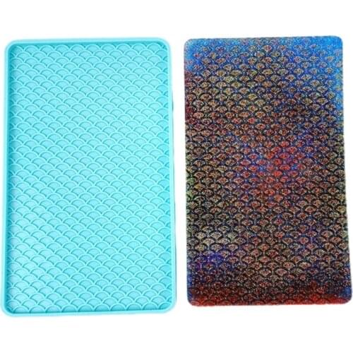 Cup Mat Epoxy Resin Mold DIY Crafts Making Tool Coaster Casting Silicone Mould
