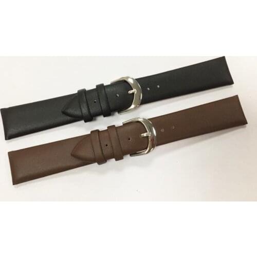 Watchbands Genuine Leather Watch Band straps 20mm Watch accessories Women Men Brown Black Belt band