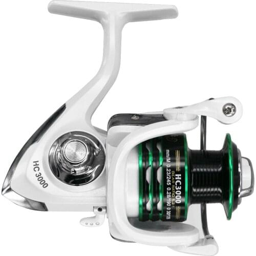 Spinning Reels with Interchangeable Collapsible Left /Right Handle Fishing Spinning Reel HC1000/2000/3000/4000/5000/6000/7000