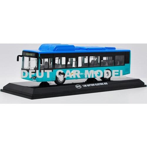 1:64 Alloy Toy Vehicles BYD K9 BUS Car Model Of Childrens Toy Original Authorized Authentic Kids Toys