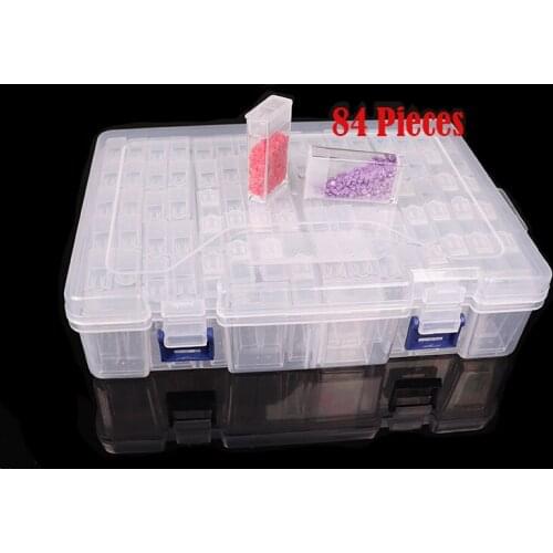 168 PCS Diamond Painting Tools Beads Container Rhinestone Diamond Embroidery Stone Storage Accessory Mosaic Convenience Box