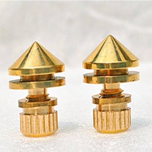 2pcs/lot J-801 Speaker Shock Pin High Hardness Copper Alloy Pin Connector