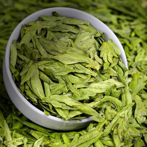 2021 Famous Good Quality Dragon Well Spring Green-Tea Dragon Well -Tea For Health Care Tender Aroma Free Shipping Houseware