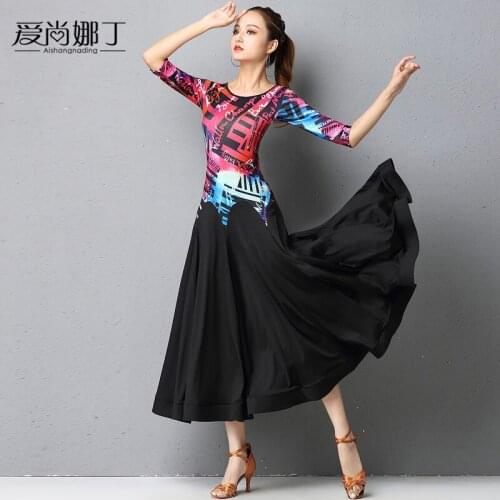 2021 Woman modern dance dress performance dress national standard dance competition dress Waltz dance Costumes