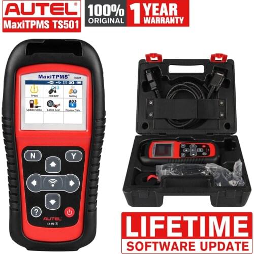 Autel MaxiTPMS TS501 TPMS Relearn Tool with Activate TPMS Sensors/TPMS Sensor Programming Upgraded Version TS401