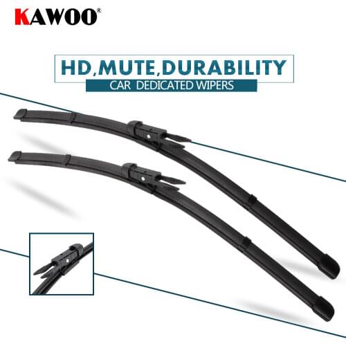 KAWOO Car Wiper Blade 28"+22" For OPEL Zafira B, (2005-) Windcreen Wiper Blades Soft Rubber Strip Auto Accessories Styling