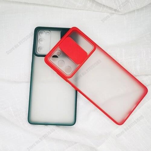 For Samsung Galaxy S20 FE Case Camera Lens Phone Protective Case For Samsung S20 Fan Edition Shockproof Matte Transparent Cover