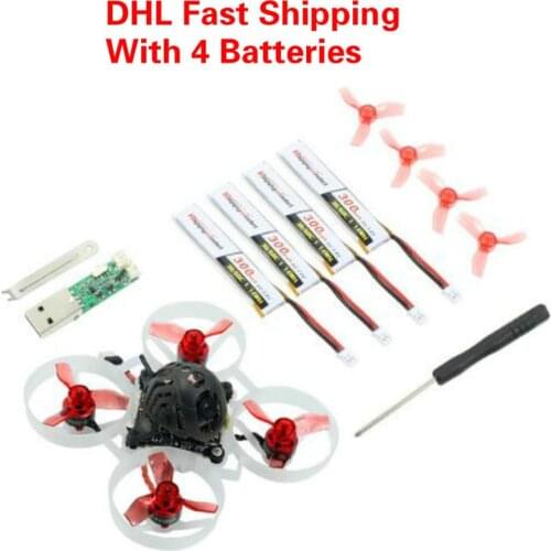 Happymodel Mobula6 Mobula 6 65mm Crazybee F4 Lite 1S Brushless BWhoop FPV Racing Drone BNF w/ Runcam Nano 3 Camera