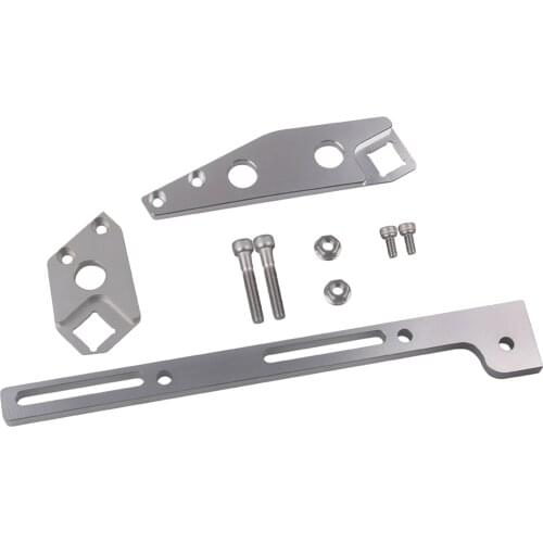 Throttle Cable Bracket Kit Aluminum for 102mm Sheet Metal Intake Manifold