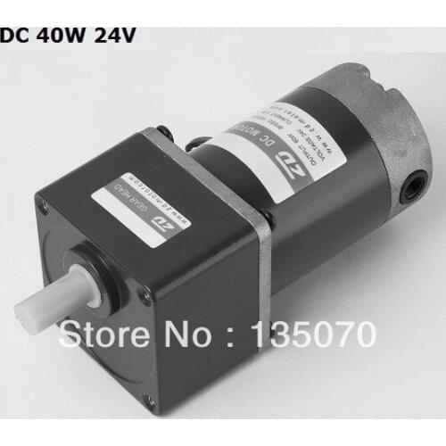 Dc magnet motor 40W 15rpm