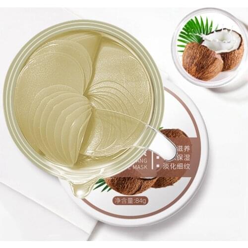 60pcs Crystal Collagen Eye Patches Mask Moisturizing Anti-Wrinkle Anti Aging eye patches Remove Dark Circles Eye Care TSLM1