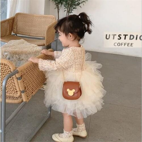1st Birthday Party Baby Girls Dress Wedding Party Kids Dresses For Girls Long Sleeve Princess Toddler Dress Girls Ball Gown