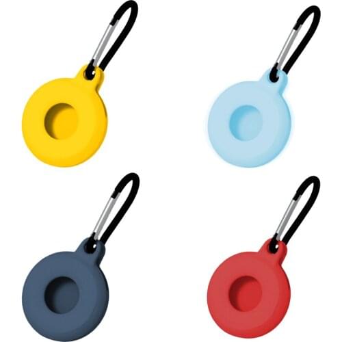 Silicone Case Compatible with Airtags Case 2021 New Waterproof and Washable Keychain for Airtags
