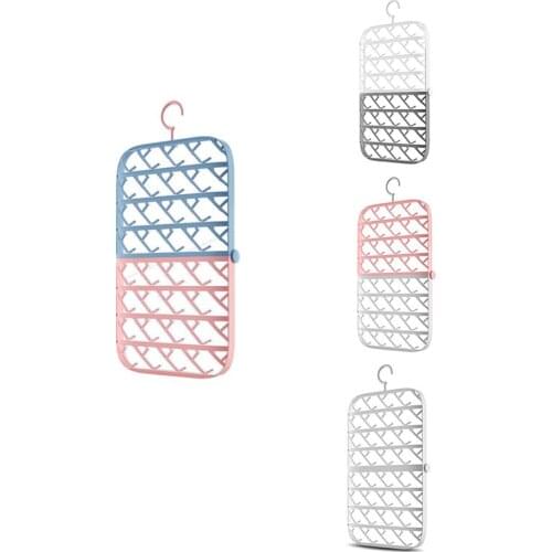 Folding Drying Racks Children Adult Clothes Dryers Windproof Socks Underwear Plastic Drying Racks