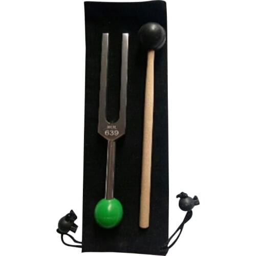 Tuning Fork 639/396 UT/221.23 - with Buddha Bead Base for Ultimate Healing and Relaxation