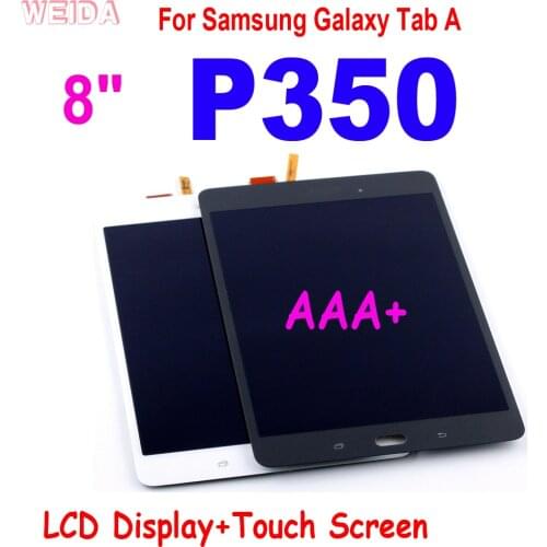 8" LCD For Samsung Galaxy Tab A SM-P350 P350 LCD Display Touch Screen Digitizer Assembly for Samsung P350 LCD Screen Replacement