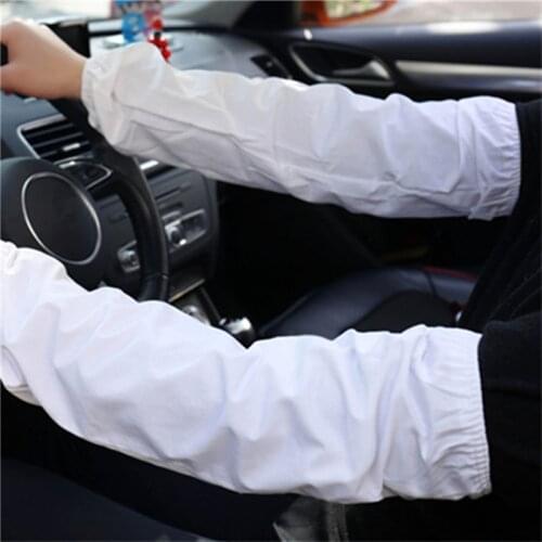 1Pair Useful Antifouling Sleevelet Housework Oversleeve Elastic Cuff Designed Sleeve Cover For Household Working Kitchen Clean