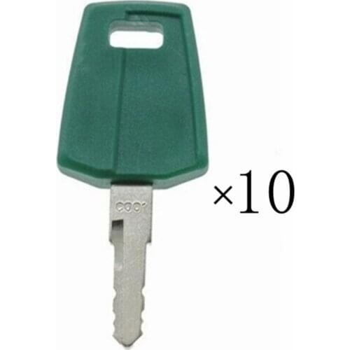 10pc 11444208 C001 Ignition Key For Volvo Heavy Equipment Wheel Loader