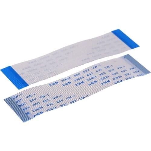 1000pcs FFC FPC Jumper Flexible flat cable 40 PIN 0.5 mm pitch Same Sides Length 50 60 80 100 120 150 200 250 300 400 500 mm