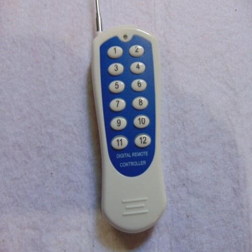 12 key fireworks Remote 433MHZ Stage Lighting Effect wedding equipment-100M wireless switch electric wire Professional stage