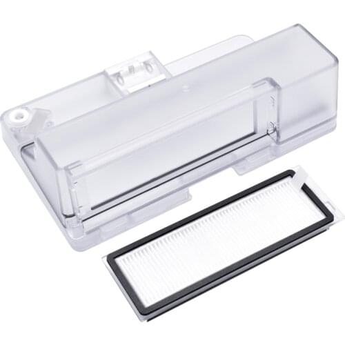 Robot Vacuum Cleaner Water Tank Dust Bin 2 in 1 for Xiaomi Robot Vacuum-Mop Essential G1 Robot Vacuum Cleaner Filter Parts