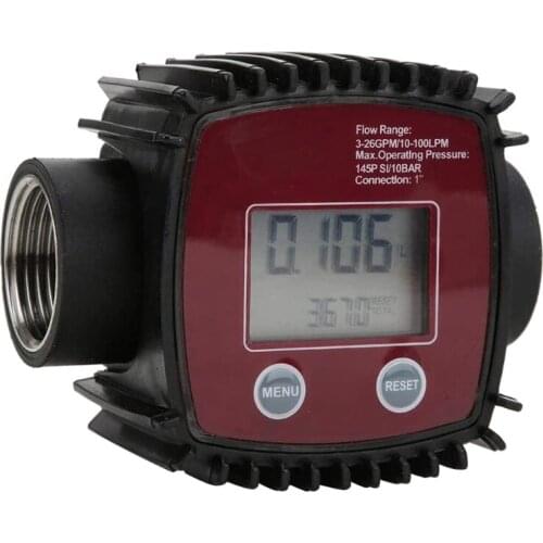 Flowmeter Digital Display Liquid Flow Sensor with Simple Structure & Convenient