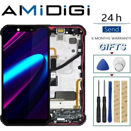 For Blackview BV9600 Pro LCD Display and Touch Screen With Frame For Blackview BV9600 display +Tools