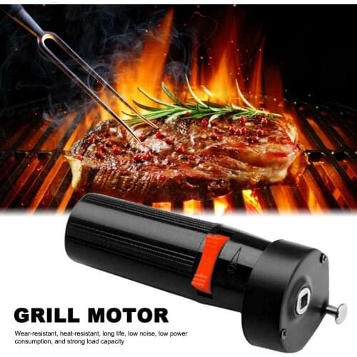 Electric Grill Rotisserie Motor Roast Rotator Spit 1.5V Battery for BBQ Barbecue E2S