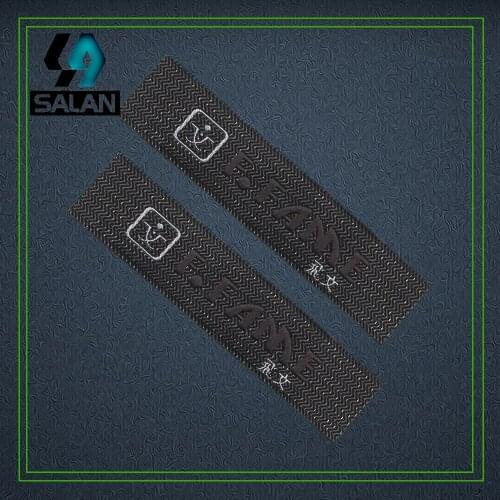 Custom high density clothing labels with super sonic cut edge customized High-grade damask fabric garment sewing woven tags